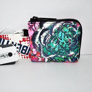 Libertine x LeSportSac wallet in geometric printed polyester #1294 HB04 NWT